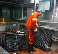 清洗油煙機